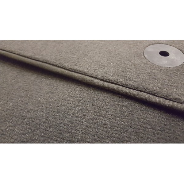 TESLA  Model 3 Tekstiliniai kilimėliai apsiūti juostele