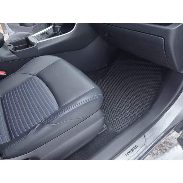 TOYOTA RAV 4 2018- EVA Polymer mats (driver's mat with protective "tongue")