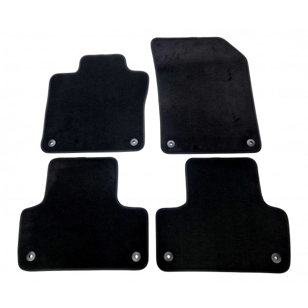VOLVO XC 60 2017- Textile mats trimmed with tape