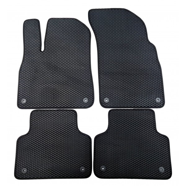 AUDI Q7 2015- EVA polimeriniai kilimėliai (vairuotojo kilimėlis su apsauginiu "liežuvėliu")