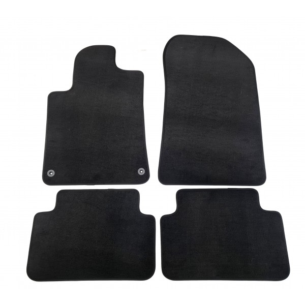 PEUGEOT 407 2004- Tekstiliniai kilimėliai apsiūti juostele